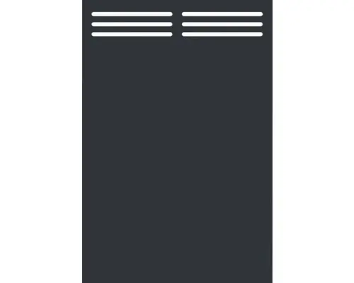 Sichtschutz Nuria 125 x 180 cm anthrazit