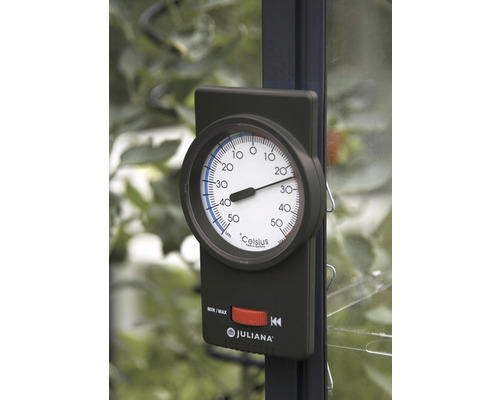 Thermometer JULIANA Min-Max schwarz