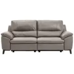 XXXLutz Lauterach - Ihr M&ouml;belhaus bei Bregenz 2,5-Sitzer mit Relaxfunktion in Echtleder Grau