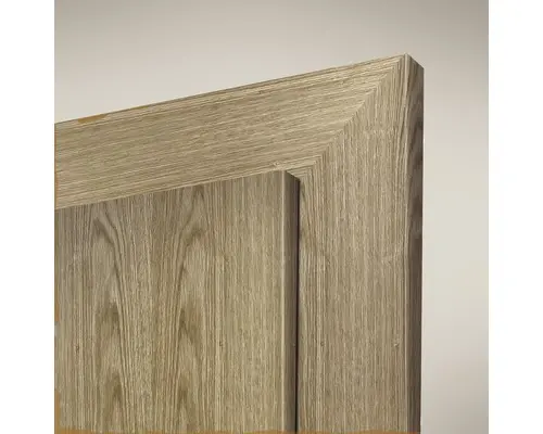 Komplettzarge CPL Raucheiche, Rundkante 14,5x70,8x201,6 cm rechts