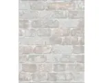 Hornbach Vliestapete 58410 Brique Steine grau
