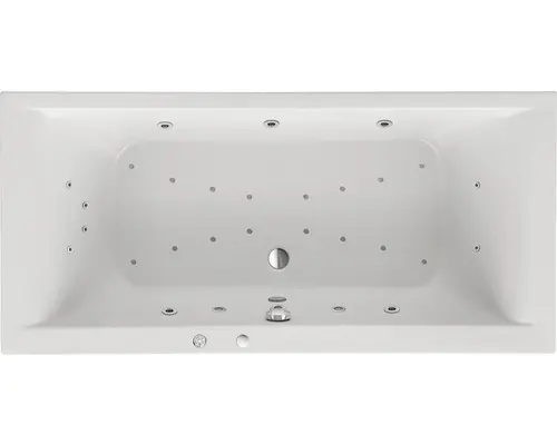 Whirlpool Ottofond Wistula 200x90 cm System Exklusiv weiß