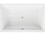 Hornbach Whirlpool Ottofond Space System Air 190x120 cm weiß