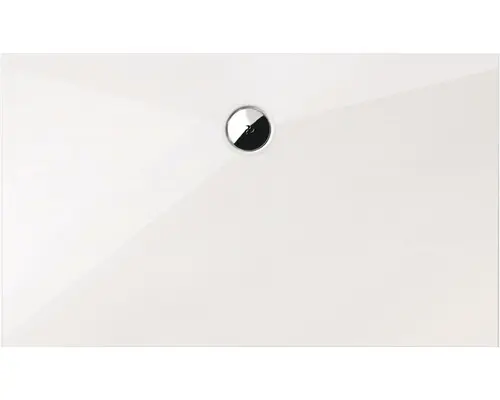 Extraflaches Rechteck-Duschwannen-Set Schulte ExpressPlus EP21401504 90x80x3,5 cm weiß