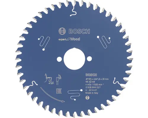 Kreissägeblatt Expert for Wood Ø 165x30 mm Z 48