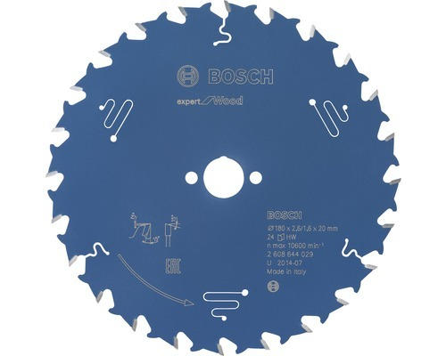 Kreissägeblatt Expert for Wood Ø 180x20 mm Z 24