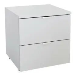 Nachtk&auml;stchen in Wei&szlig;