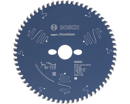 Kreissägeblatt Expert for Aluminium Ø 216x30 mm Z 64