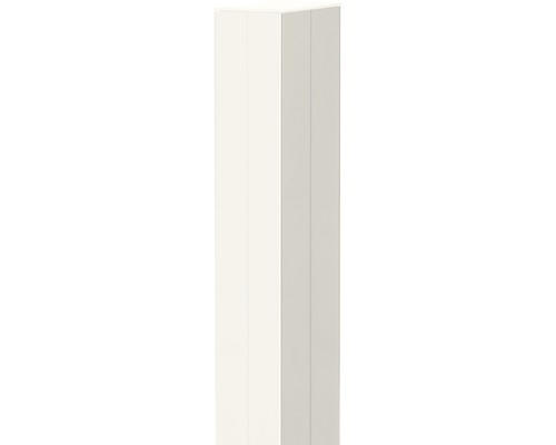 Pfosten RAL 9010 zum Einbetonieren 9,2 x 5,8 x 230 cm weiß