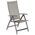 XXXLutz Lauterach - Ihr Möbelhaus bei Bregenz Gartenklappsessel in Metall Graphitfarben, Grau