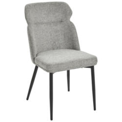 Stuhl in Eisen Webstoff