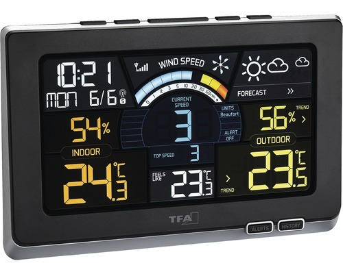 Funk-Wetterstation TFA Spring Breeze innen/außen digital