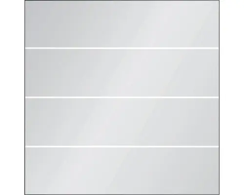 Hauptelement Vidrio Glas 120x120 cm Streifen