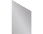 Hornbach Abschlusselement Vidrio Glas 103x180/120 cm grau