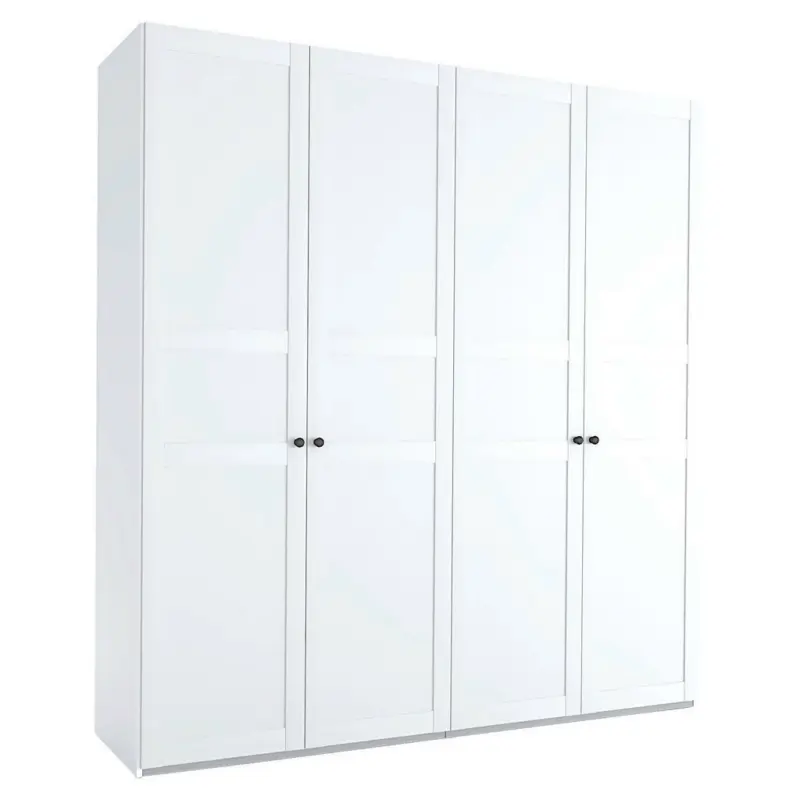 Dreht&uuml;renschrank in Wei&szlig;