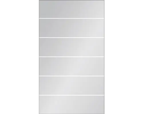 Hauptelement Vidrio Glas 103x180 cm Streifen