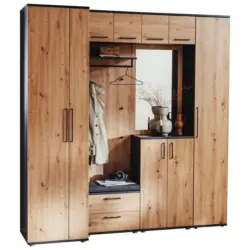 Garderobe 221/233/56 cm