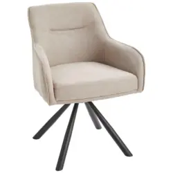 Armlehnstuhl in Eisen Webstoff