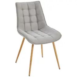 Stuhl in Eisen Webstoff