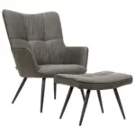 XXXLutz Lauterach - Ihr Möbelhaus bei Bregenz Sesselset in Mikrofaser Schwarz, Dunkelgrau