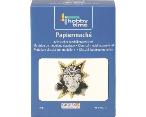 Papiermaché pulverförmig in Box 200 g