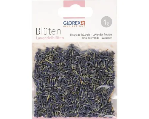 Lavendelblüten zum Seifengießen 4g