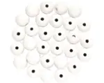 Hornbach Holzperle weiß-mix 8 mm 80 Stück