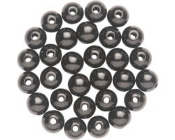 Holzperle schwarz-mix 12 mm 28 Stück