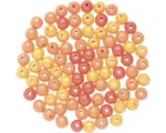 Hornbach Holzperle orange-mix 12 mm 28 Stück