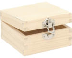 Hornbach Holzbox quadratisch 10x10x5,5 cm