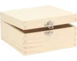 Hornbach Box mit Verschluss Holz 16x16x8,5 cm