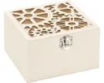 Hornbach Box mit Verschluss "Räder" Holz 14,8x14,8x9 cm