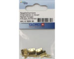 Hornbach Scharnier 8x10 mm mit Beschlagstiften 4 Stück