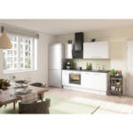 XXXLutz Spittal - Ihr Möbelhaus in Spittal an der Drau Küchenblock 210 cm in Weiß, Weiß Hochglanz