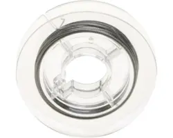 Edelstahldraht silberfarben 0,38 mm 5 m