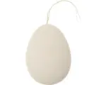 Hornbach Ei zum Hängen Kunststoff flach weiß 10 cm