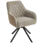 XXXLutz Lauterach - Ihr M&ouml;belhaus bei Bregenz Armlehnstuhl in Eisen Webstoff, Leinenoptik