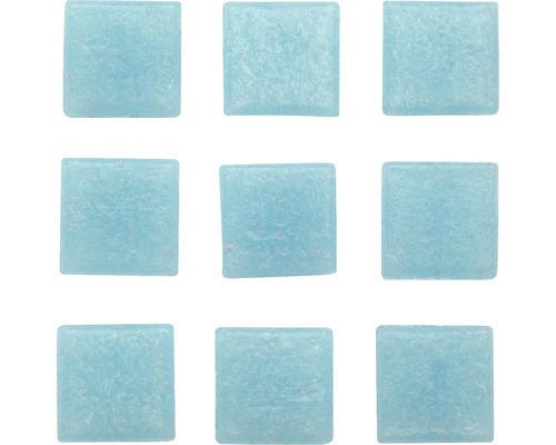 Mosaiksteine hellblau 10x10 mm