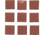Hornbach Mosaiksteine dunkelrot 10x10 mm
