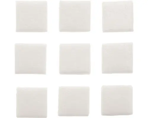 Mosaiksteine weiß 20x20 mm