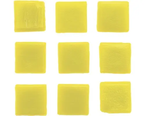 Mosaiksteine gelb 20x20 mm