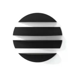 Wandregal 76/76/19 cm