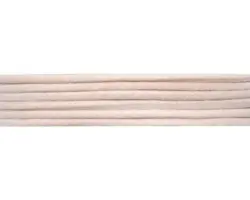 Lederband Ziege natur 1,3 mm /1 m