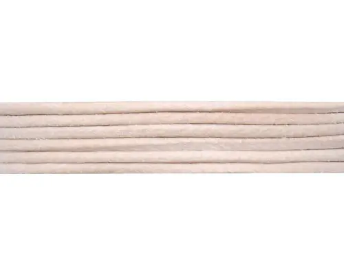 Lederband Ziege natur 1,3 mm /1 m