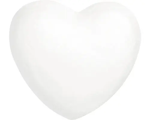 Herz Styropor flach 5 cm