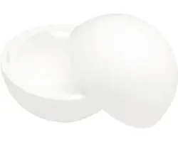 Styroporkugel 15 cm teilbar