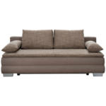 XXXLutz Lauterach - Ihr Möbelhaus bei Bregenz Schlafsofa in Velours Cappuccino, Taupe