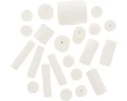 Kreativpackung Watte Zylinder 45 Stück