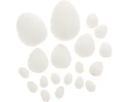 Kreativpackung Watte Eier 38 Stück