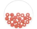 Hornbach Perle Polaris rot matt 8 mm 15 Stück
